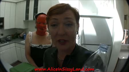 Alice In SissyLand - Chastity Check Part 1 Sissy Femdom Mistress Threesome